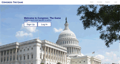 Desktop Screenshot of congressthegame.com